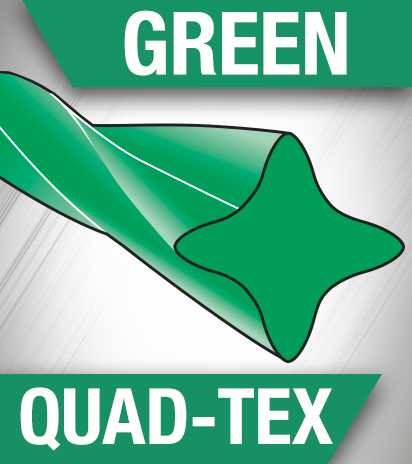 12200 Rotary Premium Green Quad-Tex Trimmer Line .080" x 40' Loop 