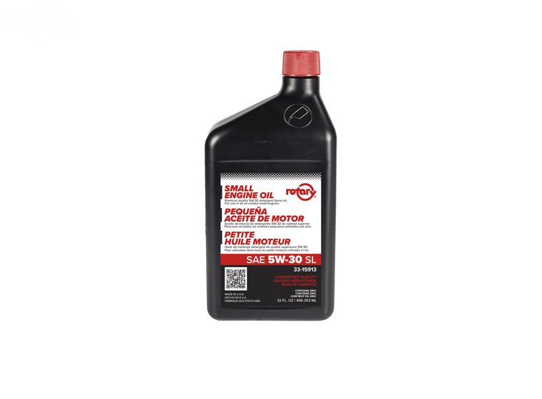 Rotary 15913 Case of Premium Snow Blower oil 5W30 quart, 32 oz